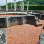 Atrium und Raum (Überreste), römische Villa Echternach